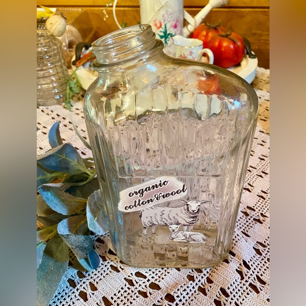 🔥Anchor Hocking Ribbed Refrigerator Glass Bottle🔥  Vintage